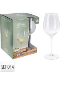 Koopmann Lot de 4 verres à vin blanc KITCHEN