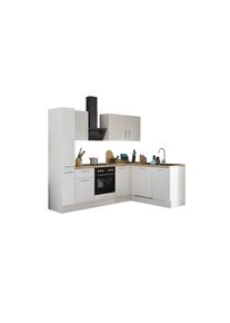Bloc cuisine avec électroménager CORNWALL (cuisine d'angle-armoire coulissante-lave-vaisselle) II
