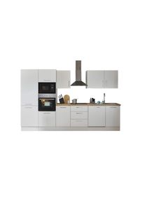 Bloc cuisine avec électroménager CORNWALL (bloc cuisine-four-lave-vaisselle-réfrigérateur-micro-ondes) I