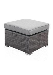 Pouf et plateau en verre ROA-7042072-00