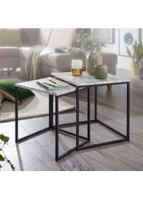 Lot de 2 tables d'appoint LAMPHUN