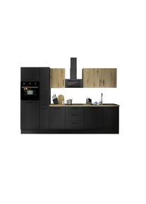 Bloc cuisine avec électroménager CORNWALL (bloc cuisine-four-lave-vaisselle-réfrigérateur-armoire coulissante) VI