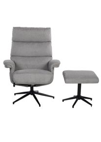 DUO Fauteuil relax avec repose-pied OSOMO