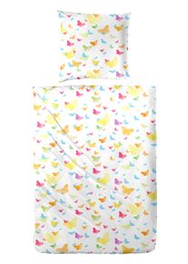 H.G. Hahn-Haustextilien Parure de lit papillons RENFORCE