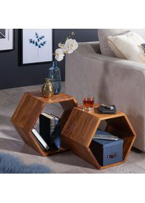 Lot de 2 tables d'appoint LOP BURI