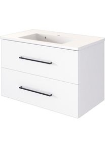 Held Meuble sous vasque 80 avec vasque en céramique LUZERN