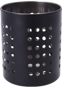 Koopmann Pot à ustensiles de cuisine SCHWARZ