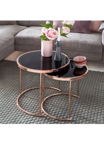 Lot de 2 tables gigognes CHIANG RAI