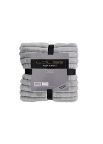 Lalee Plaid aspect velours côtelé PLUSH BLANKET