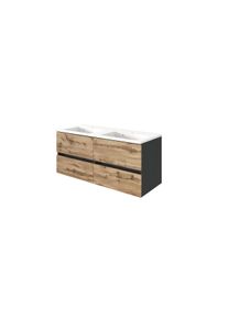 Held Meuble sous vasque avec double vasque LUCCA