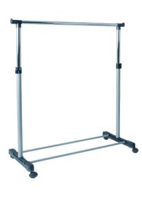 HAKU Portant &agrave; roulettes NERO