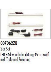 MCA furniture Lot de 2 éclairages LED pour fond de meuble CALI