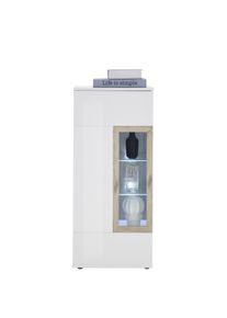 Meuble vitrine avec &eacute;clairage BR&Uuml;NN