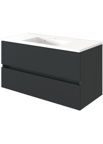 Held Meuble sous vasque avec plan vasque 100 BAABE