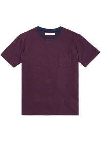 PIKE BROTHERS Heren-T-shirt 1971 Gestreept S Rood-Blauw