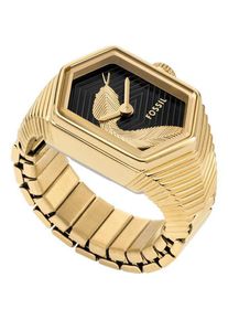 Fossil, Armbanduhr, Watch Ring, Gold, (15 mm)