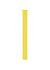 Apple Ocean Band Verlängerung (49 mm, Fluoroelastomer), Uhrenarmband, Gelb