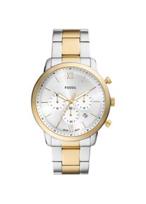 Fossil, Armbanduhr, Chronograph NEUTRA, Silber, (Chronograph, 44 mm)