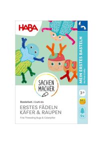 Haba Bastelset - Erstes Fädeln Käfer & Raupen
