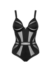 Obsessive, Dessous, Schwarz, XL, L