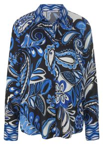 Peter Hahn - Bluse, blau, Gr. 40, Viskose