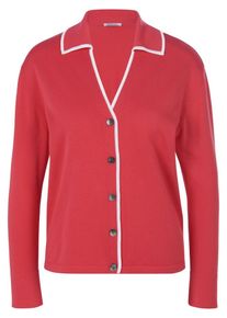 Peter Hahn - Vest 100% SUPIMA®-katoen, rood, Maat 36, katoen