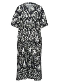 Green Cotton - Jersey-Kleid Dorthe, schwarz, Gr. 36, Baumwolle