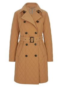 Peter Hahn Basler - Kurzmantel, braun, Gr. 46, Kunstfaser