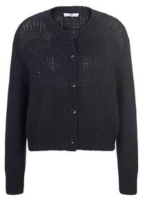 Peter Hahn - Vest met lange mouwen, zwart, Maat 36, wol