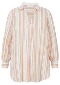 Emilia Lay - Long-Bluse zum Schlupfen, multicolor, Gr. 48, Baumwolle