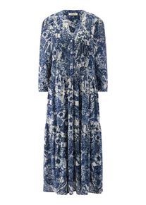 Uta Raasch - Kleid mit 3/4-Arm, blau, Gr. 36, Viskose