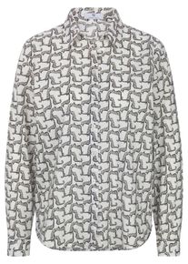 Peter Hahn - Bluse, weiss, Gr. 48, Baumwolle