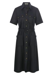 Uta Raasch - Leinenkleid, schwarz, Gr. 48, Leinen