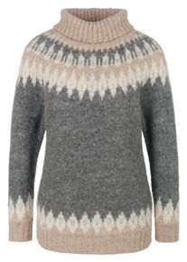DAY.LIKE - Coltrui met lange mouwen, grijs, Maat 36, alpaca