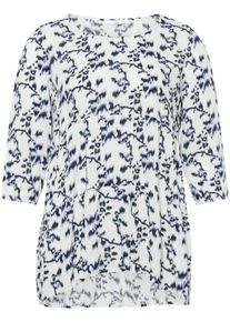 Emilia Lay - Bluse mit 3/4-Arm, weiss, Gr. 46, Viskose