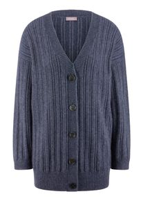 include - Strickjacke, blau, Gr. 40, Kaschmir