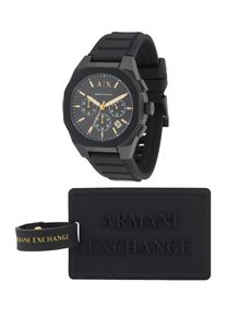 Armani Exchange Heren Analoog horloge goud / zwart / wit One Size