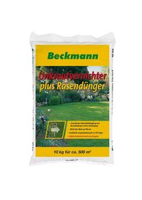 BECKMANN&BREHM Concime per Prato con Diserbante: 10 kg per 500m², Lunga Durata