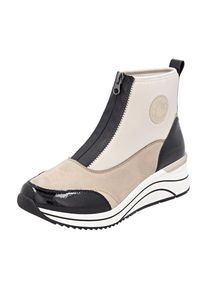 Remonte Stiefelette Damen beige / ecru / schwarz Größe 36