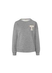 Tchibo - Sweatshirt mit Badge - Damen - Gr. XL - creme