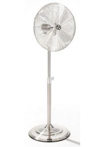 Gulvventilator, kan hæves og sænkes, rotorblad-Ø 400 mm, fra 3 stk.