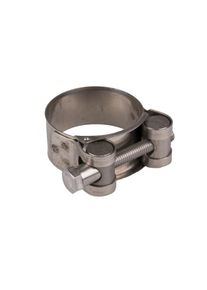Boni-Shop® Collier de Serrage à Charnière 64-67mm, Inox, Robuste