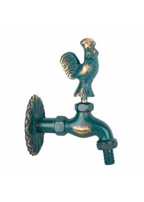 Boni-Shop® Robinet de jardin extérieur, style ancien patiné, 1/2 pouce