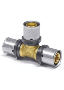 Boni-Shop® Té à Sertir Multicouche 20mm, Raccord Multikontur, Eau Potable et Chauffage
