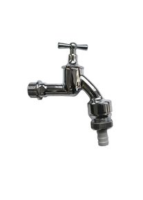 Boni-Shop® Robinet de puisage 1/2 pouce, chromé avec aérateur