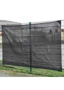 filet de clôture de chantier noir 1, 80m x 3, 45m
