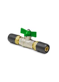 Robinet à Boisseau Sphérique à Clipser pour Eau Potable 16 x 2, vert