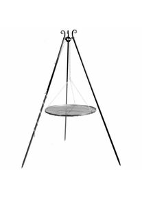Barbecue Trépied Pivotant avec Grille 60cm pour Jardin