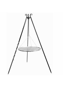 Grill pivotant 180 cm + Grille en acier inoxydable 50 cm