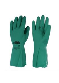 Boni-Shop® Gants industriels en caoutchouc nitrile taille M/8 vert